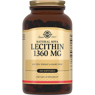  Solgar Lecithin 1360 mg 100 