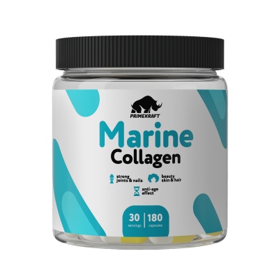  Prime Kraft Hydrolyzed marine collagen peptides 180 