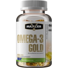 Антиоксидант Maxler Omega-3 Gold 120 капсул