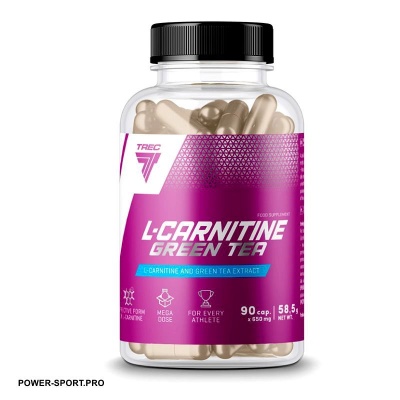Л-карнитин Trec Nutrition L-Carnitine + Green Tea 90 капсул