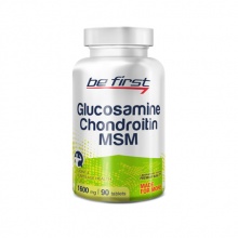  Be First Glucosamine + Chondroitin + MSM 90 .