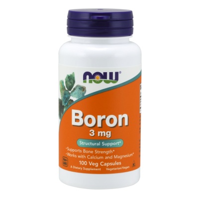 Витамины NOW Boron 3 mg 100 капсул