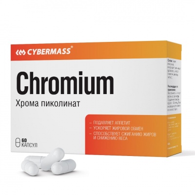  CyberMass Chromium Picolinate 60 