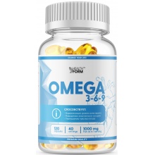 Антиоксидант Health Form Omega 3-6-9 120 капсул
