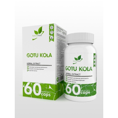 Антиоксидант NaturalSupp Gotu Cola 60 капсул
