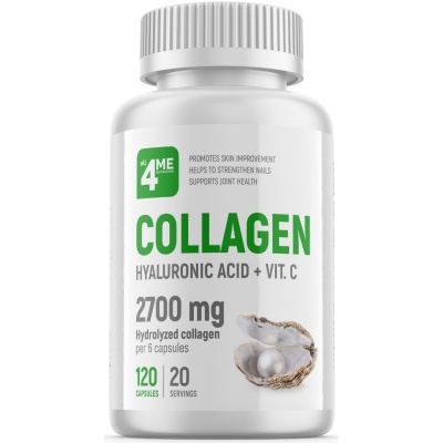  4Me Nutrition Collagen+Hyaluronic acid+Vit. C 120 