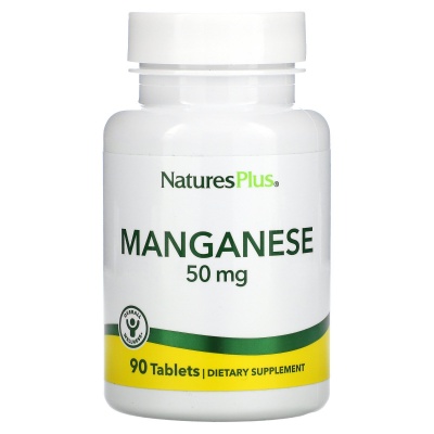 Витамины Natures Plus Manganese 90 таблеток