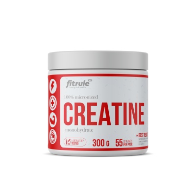  FitRule 100 % micronized Creatine monohydrate 300 