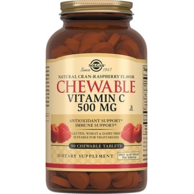  Solgar Vitamin C Chewable 500  90 