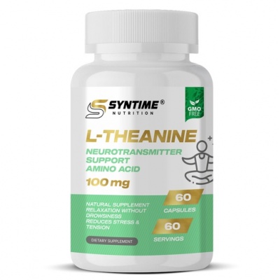 Аминокислота Syntime Nutrition L-Theanine 60 капсул