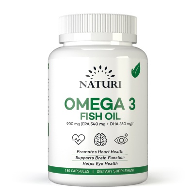 Антиоксидант NATURI Omega 3 1000 180 капсул