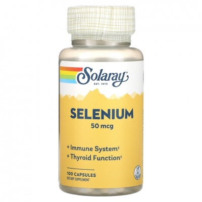  Solaray Selenium 50  100 