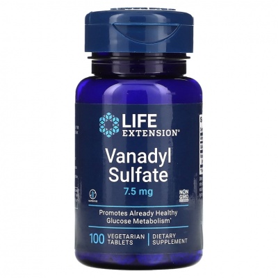 Life Extension Vanadyl Sulfate 7.5  100 