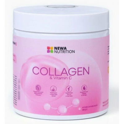 Коллаген Newa Nutrition Collagen + Vitamin C 200 гр